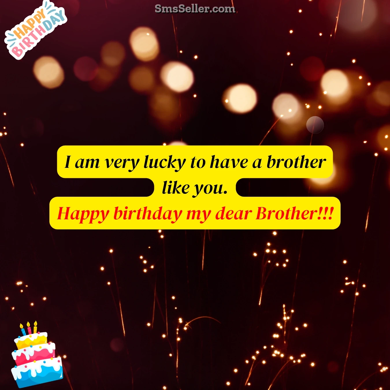 best birthday big brother kismat wala hoon