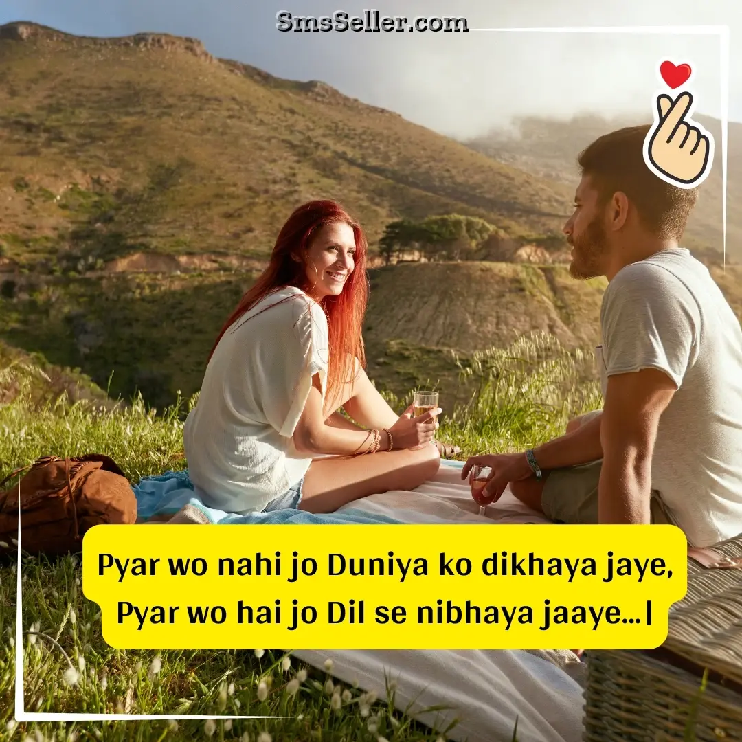 caption in hindi love sachcha pyaar wo hai jo har paristhiti mein kayam rahe